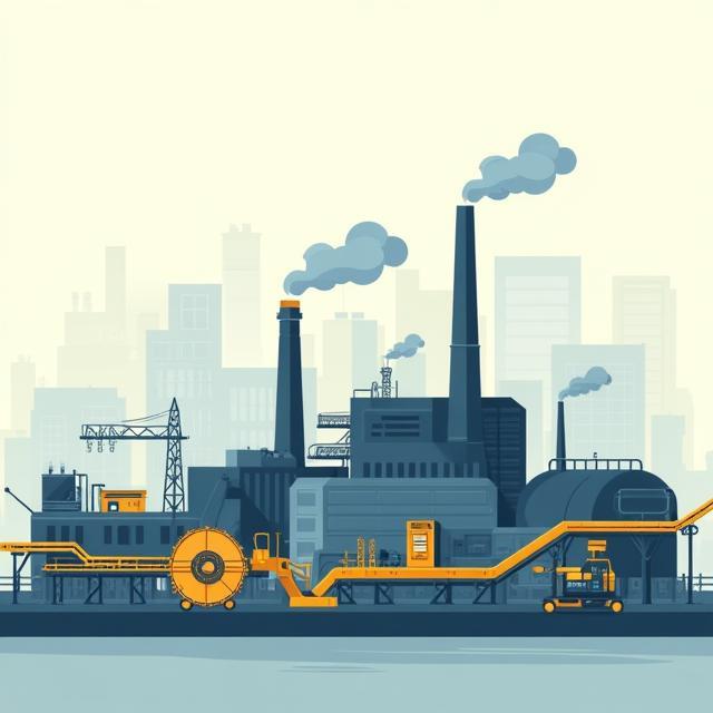 Manufacturing illustration